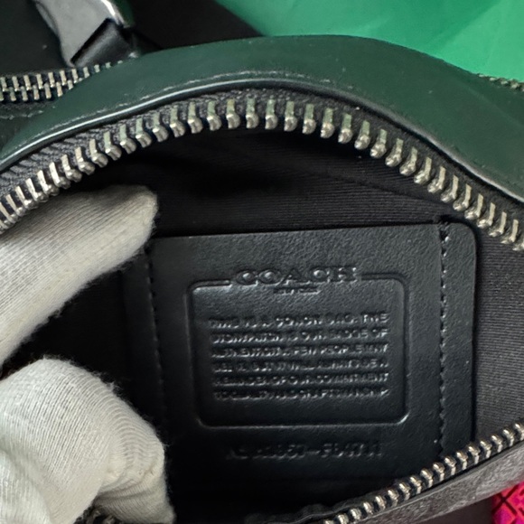 😎 Warren Mini Belt Bag ⚡️Coach Gray and Black Men's Belt Bag😎 - Picture 11 of 12
